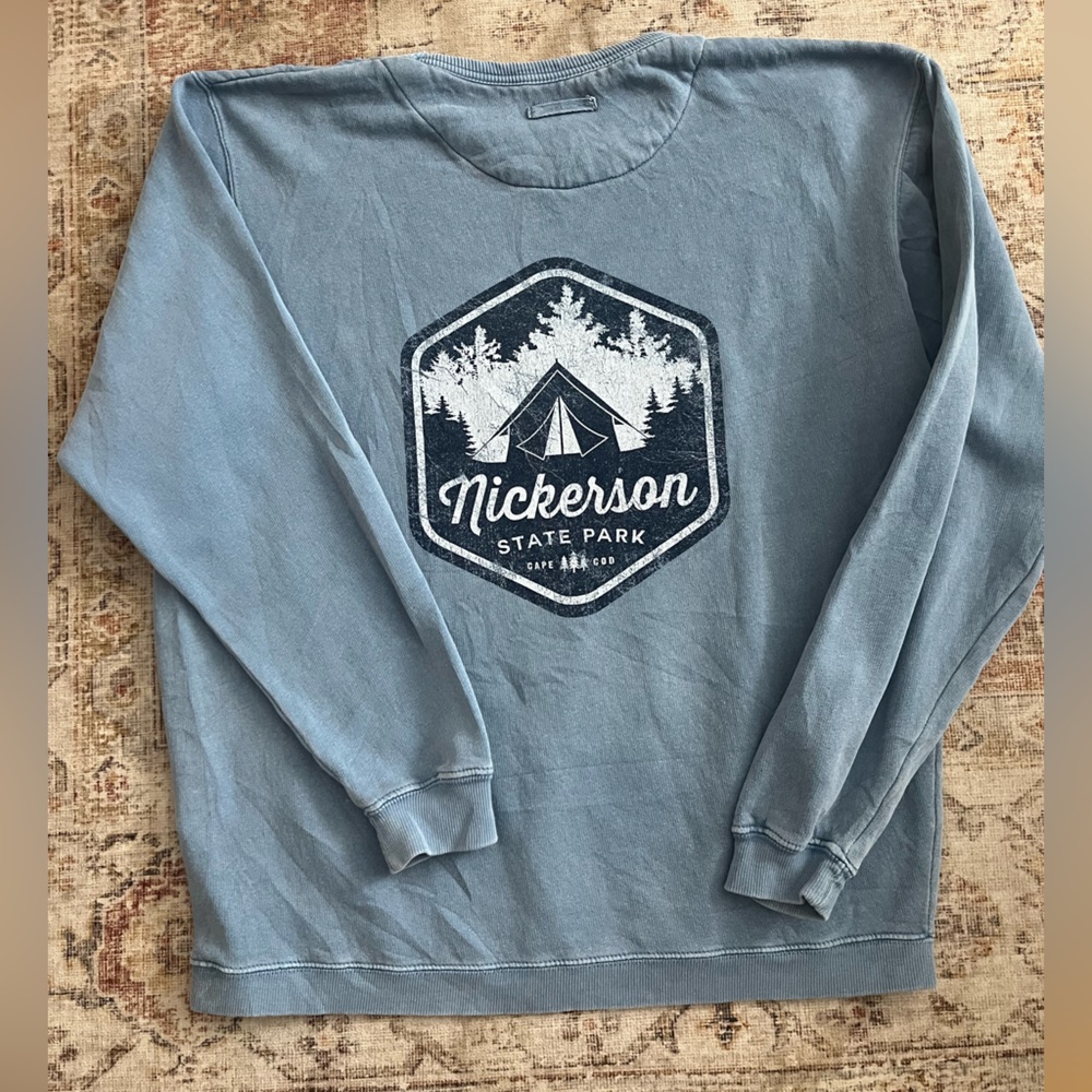 Vintage Navy Crewneck Sweater - Picture 5 of 5